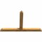 Ekena Millwork Portland Rough Sawn Timber Gable Bracket, Western Red Cedar, 84"W x 53"H x 4"D x 6"F, 15/12 Pitch GBW084X53X0406POR00RWR - alternate 3